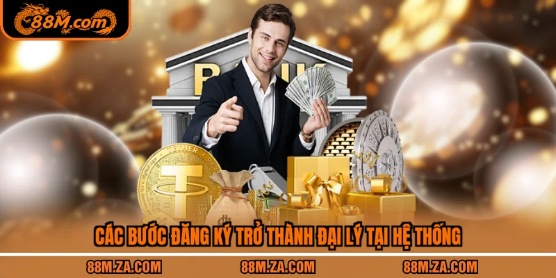 Các bước đăng ký trở thành đại lý tại hệ thống